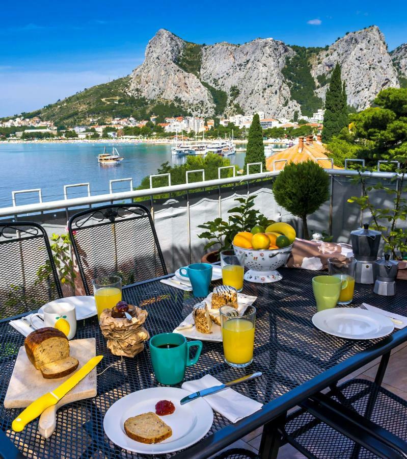 Cozy Apartments With Seafront Terraces Omiš Zewnętrze zdjęcie