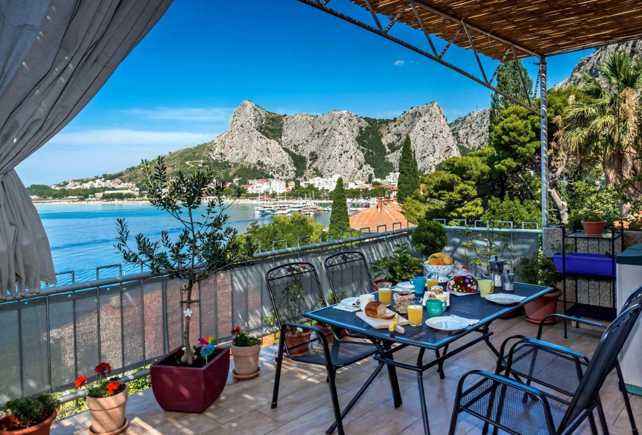 Cozy Apartments With Seafront Terraces Omiš Zewnętrze zdjęcie